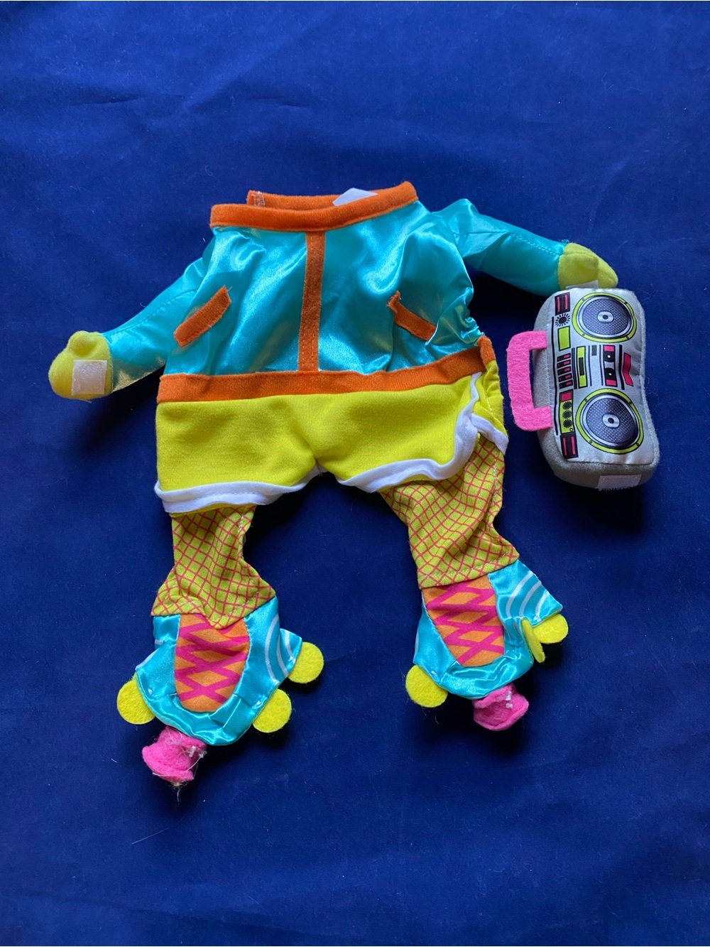 NWOT Halloween Dog Costume Skater w/Boom Box Size Small